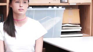 ShopliftersPunished.com - Spoiled brunette Carolina Sweets fucked by Justin Magnum af