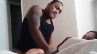 Black Thug Fucks White Girl Hardcore Anal Sex