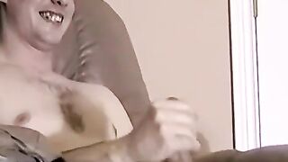 Black stud camera jerk session with hard climax