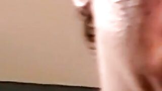 Porn watching homo strokes shaft to messy finish