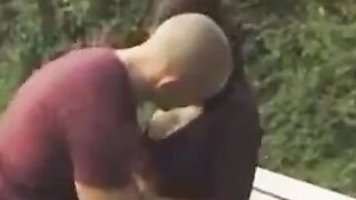 Outdoor Amateur Sex with Asian Beauty