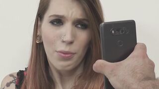 Im sucking and anal fucking my shemale stepsister Freya Wynn