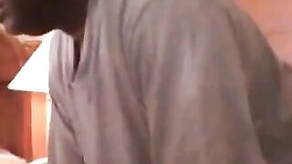 Black Gangbang Facial, But She Still Needs to Masturbate