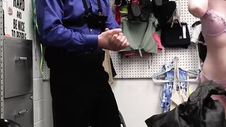 Officer Mike Mancini dominates petite Lexi Lore