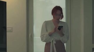 Spying on my stepmom before fucking her