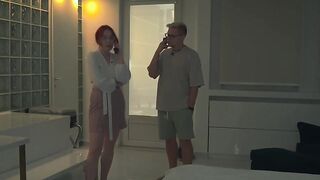 Spying on my stepmom before fucking her