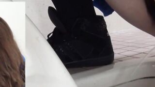 Hot Japanese hotties moaning and peeing in public spaces