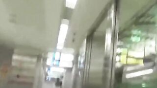 Kinky Asian brunettes pissing all over their hairy bodies