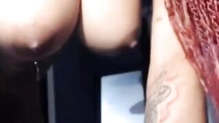 Big Ass and Tits Ebony Amateur on Webcam