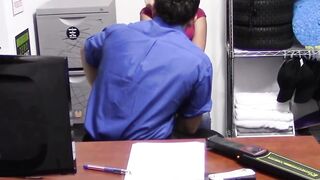 Shy Natalie Porkman gets pounded for shoplifting
