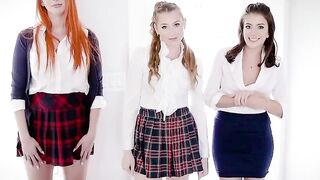 Harmony Wonder surprises friends with college fuck