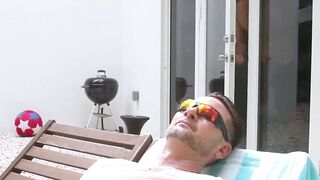Teen stepsister drilled and facialized by big dick