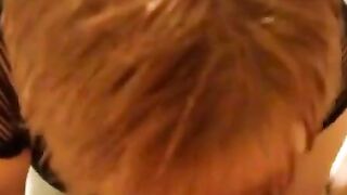 Redheaded Vixen Gives Sensual Oral Pleasure To Her Lover