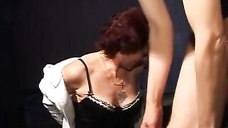 Grandma's German Lingerie Fucks Hard - Old & barely legal Sex
