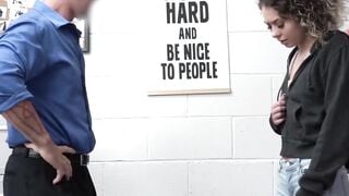 Punished Shoplifter Gets Rough Sex Lesson From Step-Dad