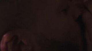 Bareback Threesome - Gagging Blowjob & Anal Rimming with Huge Loads