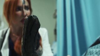 Monstrous Pussy Stretched by Huge Dildo in Extreme Close-up