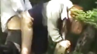 Japanese Teen Babe Enjoys Wild Sex in Public Places