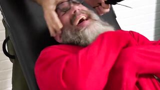 Hairy Bear Torments Hunk With Size Thirteen Feet