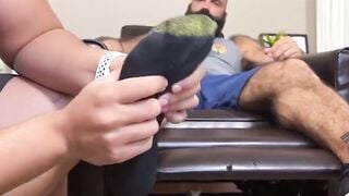 Foot Worship Goddess - Toe Sucking Blowjob with Landon Conrad & Daniel Hunter
