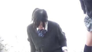 Japanese Bombshell Facesitting Orgy - Car Piss Party