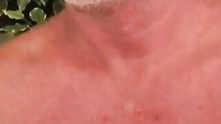 Grandpa's Small Dick Amateur MILF Blowjob & Hand Job - Petite Redhead Teen Facesitting