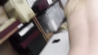 Asian Teen Shoplifter Gets Her Panties Stuffed With Hot Creampie