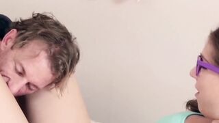 Step-Daddy's Geek Girl - Big Boobs Teen Fucked Hard & Swallowed His Load