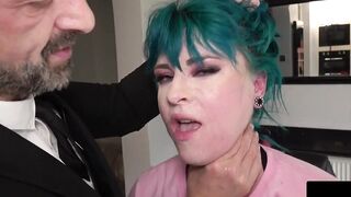 Devilishly Hot - Passionate Sex with Older Man Leaves barely legal Blonde in Ecstasy