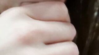 Teeny-Tiny Petite Girl Next Door Facesitting & Hand Job in Pov