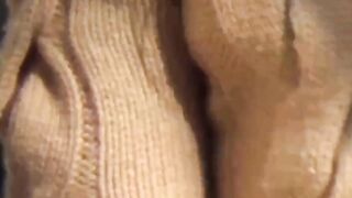 Hairy Bush Outdoor Adventure - Public Piss Fun with Honey Bunny
