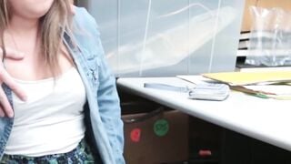 Brooke Boss-Blitz! Hardcore Shoplifting Adventure with Big Dick Ryland Rush