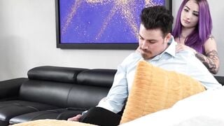 Mature Step-Daughter Devours Old Man's Maturity - POV