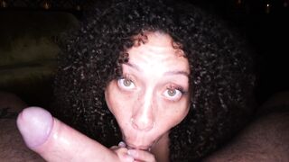 Freckle-Face Babe Fucked Hard in POV by Older Man