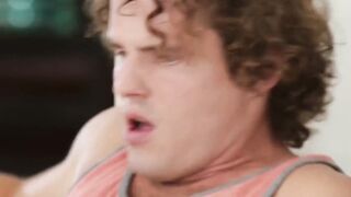 Big Dick Threesome - Three Hunks Pound Hardcore Latino Girl Gina Valentia
