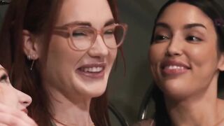 Stepsisters Share Their Hot MILF Mom's Secret - Scene 1