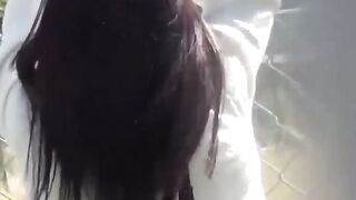 College Cutie's Wet Panties - Scene #1
