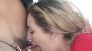 Petite-Angel Small's - Stepbrother Surprise Threesome