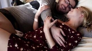 Anal Creampied Step-Sister's Ass - Anal Gaping Blonde Babe
