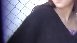Pissing Japanese Babe Facesitting on Her Lover's Face