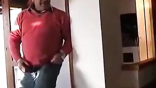 Amature Wife Sharing HOT BLOWJOB with Random Guy in Public Restroom