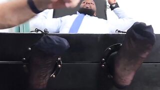 Beard Bound - Hair Guy Fingers And Foot Dominates His Bondage Buddy
