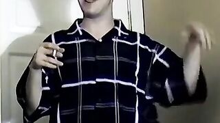 barely legal Straight Amateur Jerking Off Solo After Revealing Interview