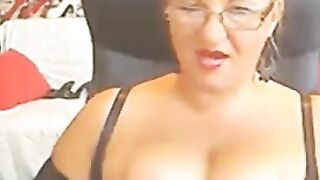 MILF Boss Lady Fetish - Older Woman Dominates barely legal Guy On Cam