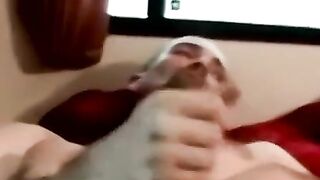 Hairier Than Usual - Older Guy Jerking Off With Aggressive Expertise