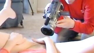 Amateur Cutie's Solo Play - Close-Up Pussy Tease