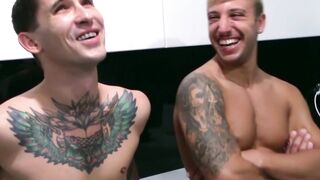 Chiselled Blonde Babe Kandi Enduring Huge Dick Of A Muscular Stud - POV Sex