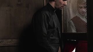 Priest Confessional - Deep Holy Pounding For Sinner By Priests Dick