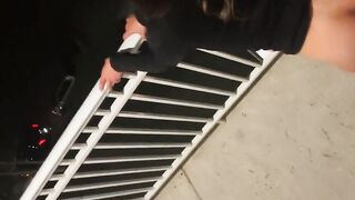 PublicBeachBalconySex - Busty Brunette Teen Fucked Outdoors in Broad Daylight