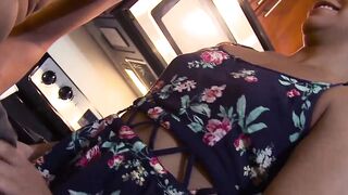 Step-Sister's Kitchen Fever Dream - StepBrother Doggy Style